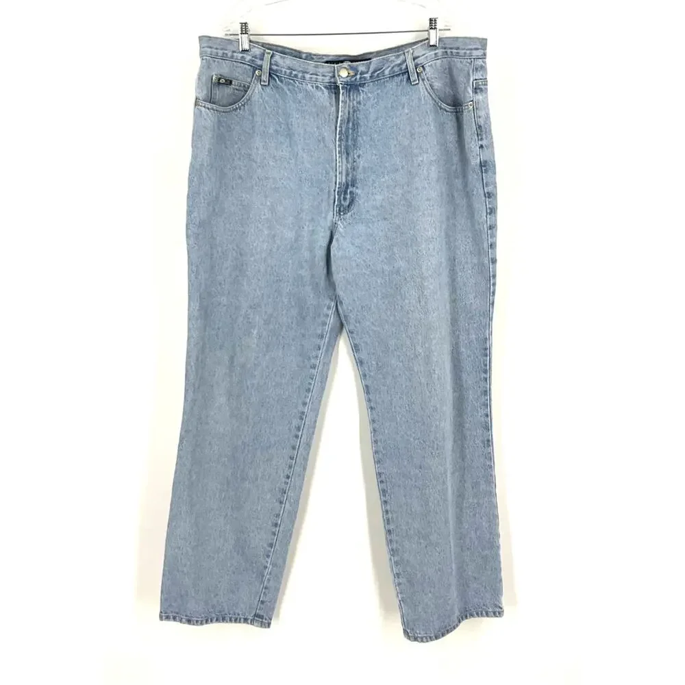 Vintage Basic 955‎ Blues Jeans Loose Fit Size 44x34
